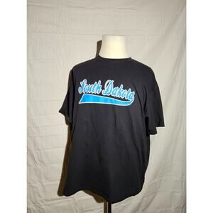 Vintage South Dakota Men's T-shirt Size 2XL